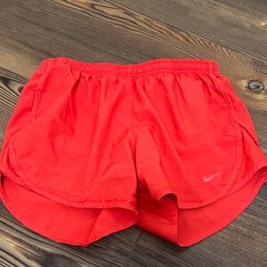 Nike Women's Bright Red Athletic Shorts